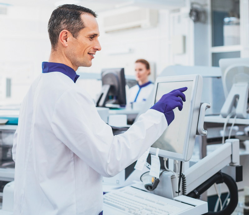 Lab Worker Lab Worker